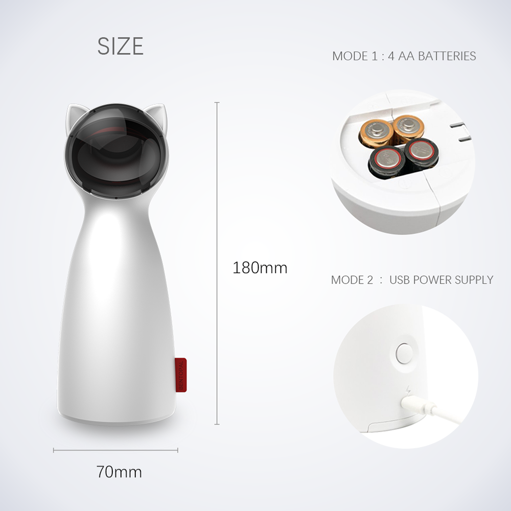 AquaPaw™ Smart Auto-Laser Toy for Cats