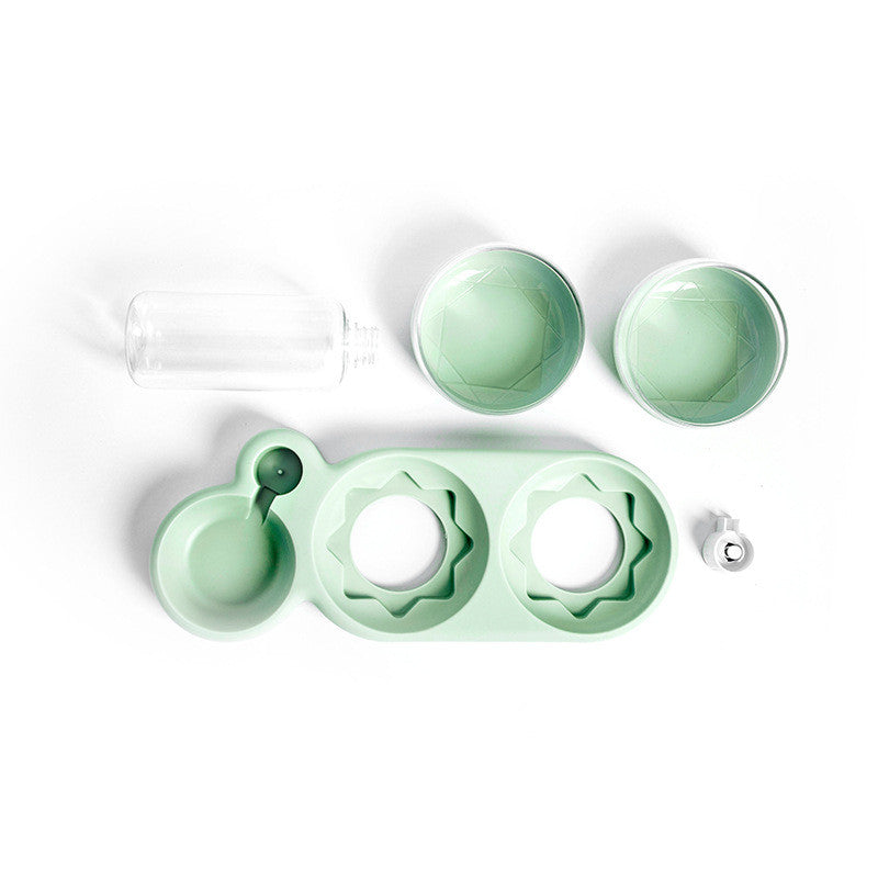 AquaPaw™ Ergonomic Feeder & Fountain Station for Cats and Dogs