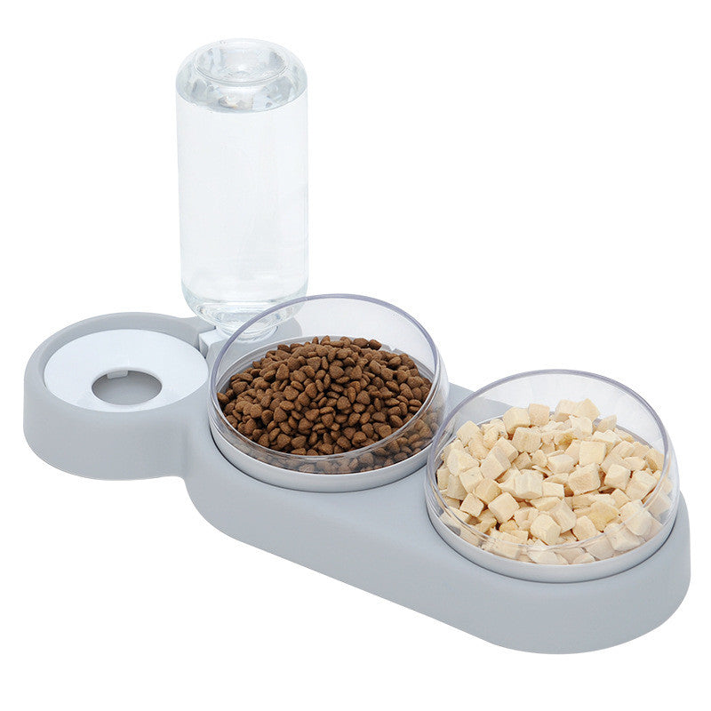 AquaPaw™ Ergonomic Feeder & Fountain Station for Cats and Dogs