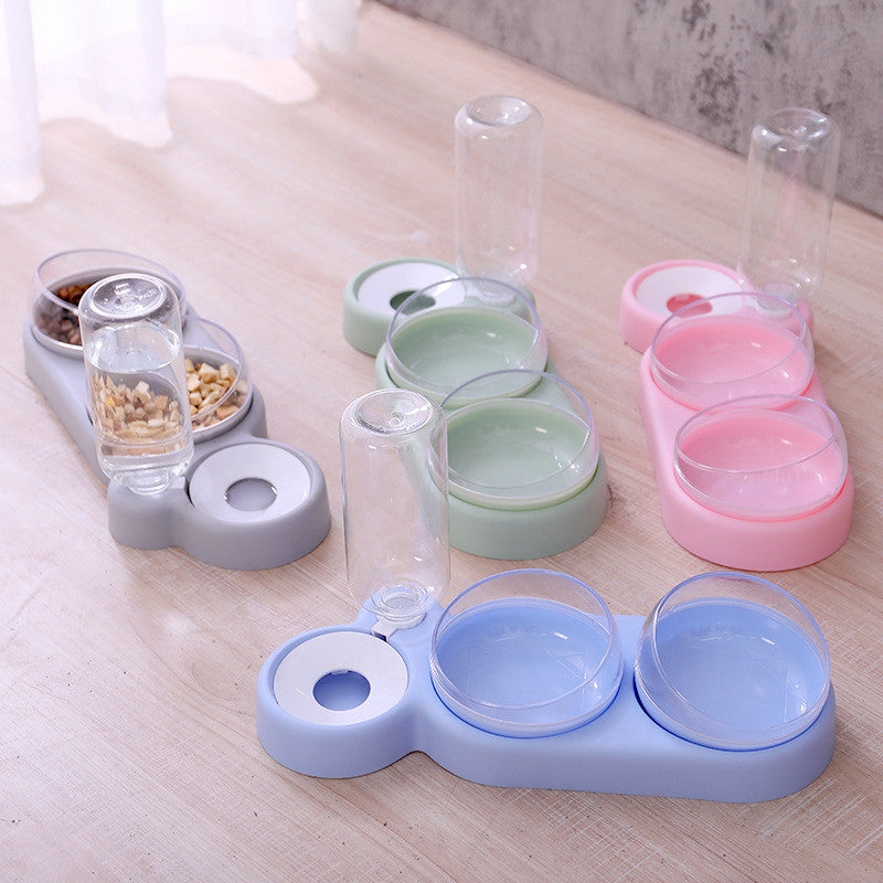 AquaPaw™ Ergonomic Feeder & Fountain Station for Cats and Dogs