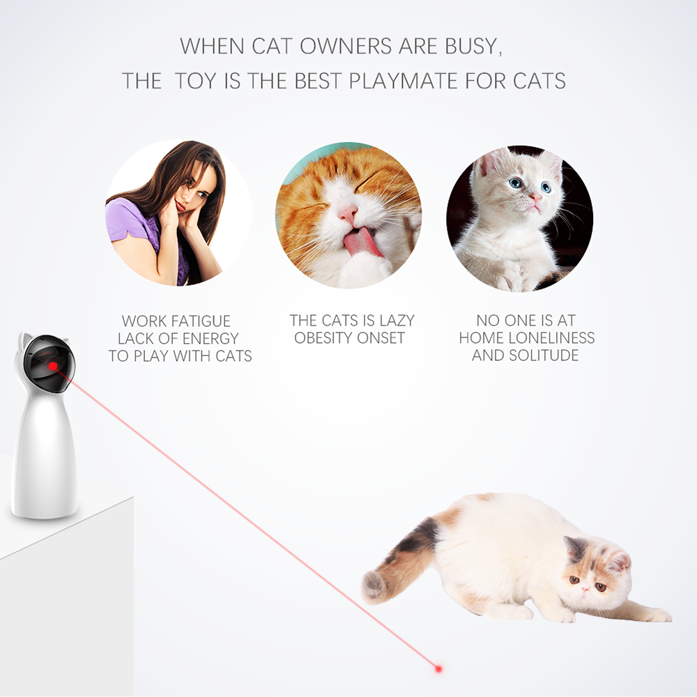 AquaPaw™ Smart Auto-Laser Toy for Cats